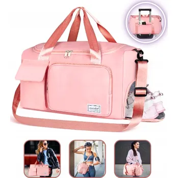 Skládací cestovní taška, sportovní, 35 l, víkendová taška, taška na trénink