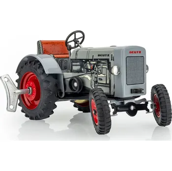 autíčko Kovový traktor DEUTZ F2M 315 poháněný model hračka, měřítko 1:25