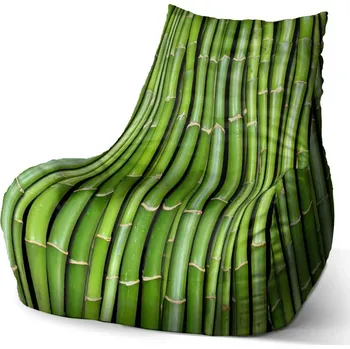 Sedací pytel Sablio Sedací vak Bean Bambus - 60 x 70 x 70 cm
