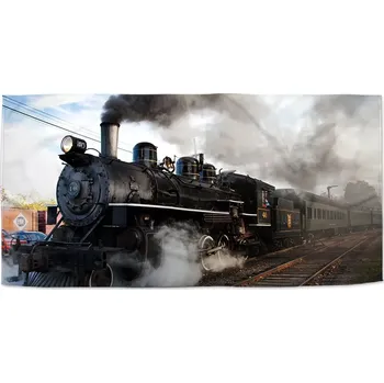 Osuška Sablio Ručník Parní lokomotiva - 50x100 cm