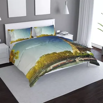 Povlečení Sablio Povlečení Paříž - 140x220 / 90x70