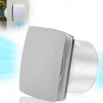 Domácí ventilátor KOUPELNOVÝ VENTILÁTOR WINDY 100mm tichý TIMER + SENZOR VLHKOSTI