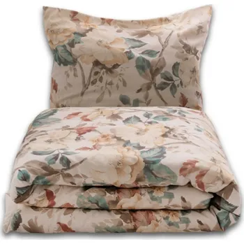 Povlečení Povlečení ze směsi bavlny a lnu Rose, 160 x 200 cm, 2 ks 70 x 80 cm