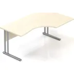 Ergonomický stůl Visio 160 x 100 cm, pravý, javor 198063162