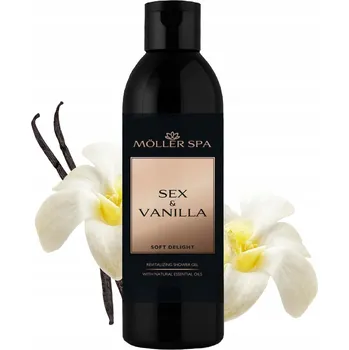 Koupelová kosmetika Sprchový gel Möller Spa SEX & Vanilla Sladká vůně 300 ml Unisex