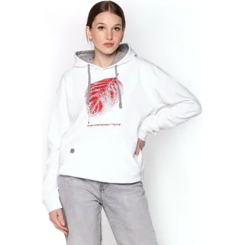 Dámská mikina Mikina s kapucí a klokaní kapsou UNDERWORLD Leaf Velikost: XL, Kód produktu: U4568CO