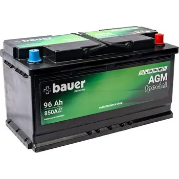 Autobaterie Autobaterie BAUER AGM 96Ah 12V 850A BA59602