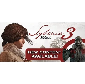 Počítačová hra Syberia 3 Steam CD Key CD Klíč