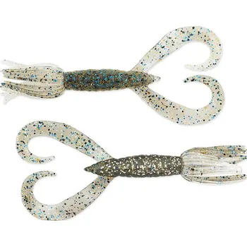 Rybářský háček 5ks - Gumová Nástraha Keitech Little Spider 3,5" 8,9cm 2,7gr Bluegill Flash