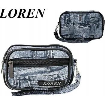 Kabelka Barevná pánská taška, vyrobená z odolného materiálu Barva: Šedá