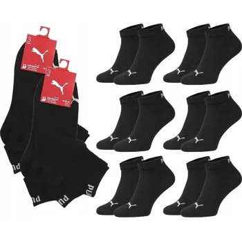 Pánské ponožky Ponožky Puma 907375 černé, velikost 35-38