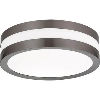 Moderní antracit pruhované venkovní Stropní Svítidlo , kulatý 28,5 cm Rabalux