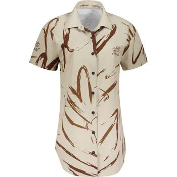 Dámská košile Dámská košile premium ALTISPORT VOJ/ALW049KOS01 HNĚDÁ L