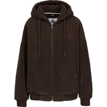 Dámská mikina PitBull West Coast - dámská KPZ mikina DAISY tmavě hnědá Pánské - černá barva: XS/S