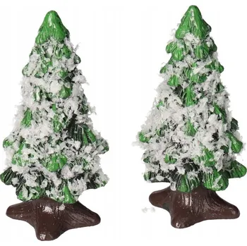 Vánoční dekorace VÁNOČNÍ DEKORACE STROMEČEK 6 CM 2 KS