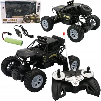 RC model auta AUTO NA DÁLKOVÉ OVLÁDÁNÍ RC TERÉNNÍ KOV NA DÁLKOVÉ OVLÁDÁNÍ AKUMULÁTOR