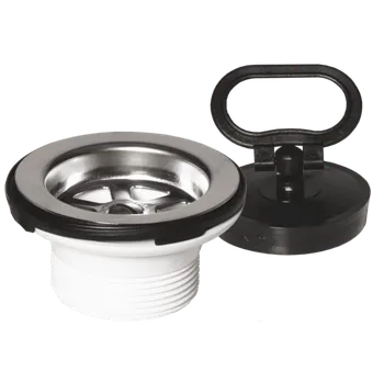 Ventil MULTI Dřezový ventil 6/4", chrom, se zátkou (E961)