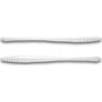 Umělá nástraha Libra Lures DYING WORM - Sýr 70mm/15ks Barva: White 001