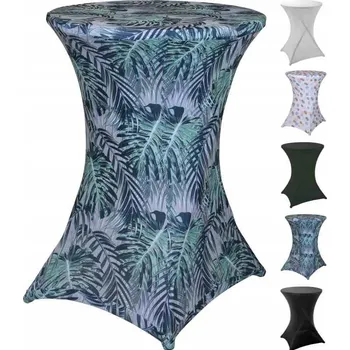 ubrus Elastický ubrus na bistro stolek bílý