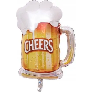 Sklenice Foliový balónek - pivní sklenice piva
