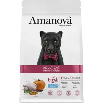Krmivo pro kočku Amanova Cat Adult Turkey Delight krmivo pro kočky krůta 4kg