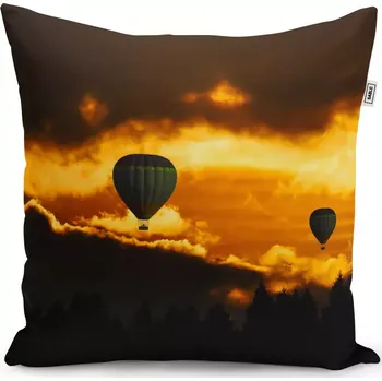 Polštář Sablio Polštář Horkovzdušné balony - 50x50 cm