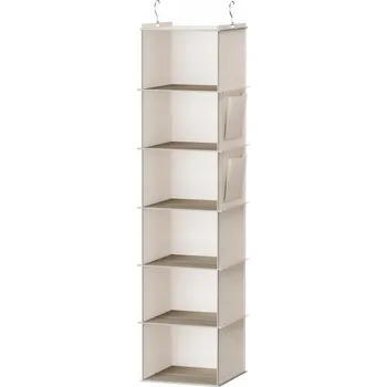 Organizér oblečení Závěsný skládací regál, organizér na oblečení, zesílený, police do skříně