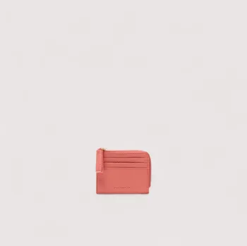 TASSEL KOŽENÉ POUZDRO NA DOKUMENTY COCCINELLE PINK CLAY AW25