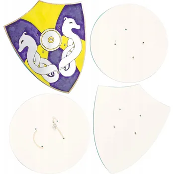 kreativní sada Baker Ross Papírové tvary k vymalování a dekorování (4 kusy)