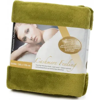 deka Deka s kašmírovým efektem 130x170 cm, limetková