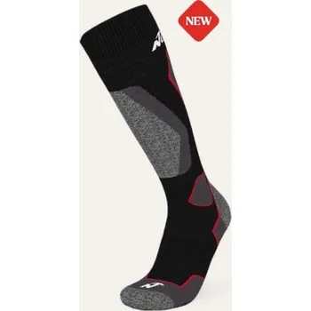 Pánské ponožky Nordica High Performance 3.0 Pánské lyžařské Ponožky Anth/červeno-černé 42-44