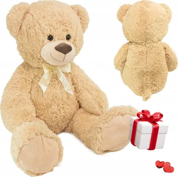 plyšák PLYŠOVÝ MEDVÍDEK XXL 100 CM PLYŠÁK , DÁREK HRAČKA NA VALENTÝNA