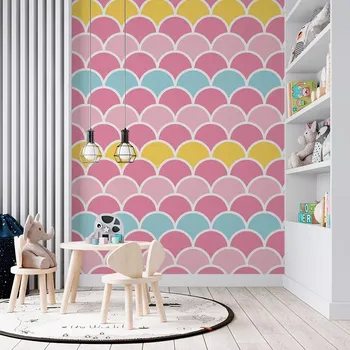 Tapeta Sablio Tapeta Barevné šupiny - 125x75 cm