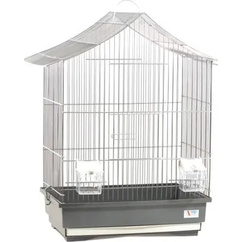 Klec pro ptáky Wd-Impex ELA bílá 50,5x38,5x63,5 cm, 2 dvířka, výsuvné dno