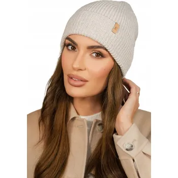 Čepice Kamea zimní čepice beanie béžová, univerzální velikost (54-60)