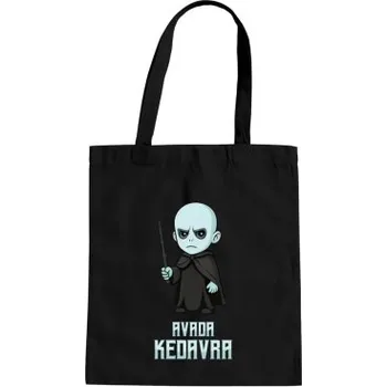 Žertovný předmět Avada Kedavra - pro fanoušky série Harry Potter - taška s potiskem- Tričkový.cz