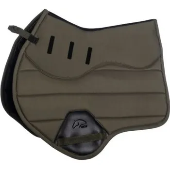 Dečka podsedlová Sports HKM,khaki, Full - Skoková