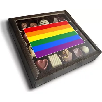 Cukrovinka Sablio Pralinky Duhová vlajka - 20 ks pralinek