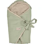 ALBERO MIO Dětská zavinovačka do autosedačky Teddy - zelená