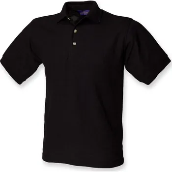 Henbury Pánské polo triko H410 Black L