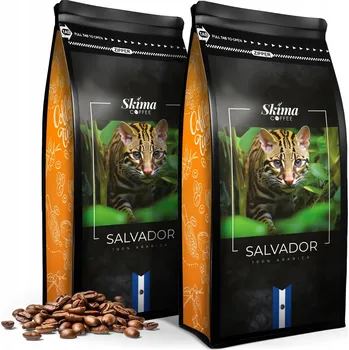 Káva Arabica SKIMACOFFEE sada 2x1kg Salvador SkimaCoffee 2000 g