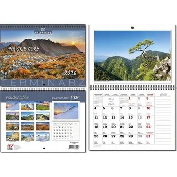 Kalendář Kalendář 2026 A3 plánovací 13 listů Polské Hory