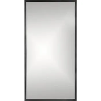Zrcadlo Zrcadlo do koupelny v rámu 65 x 120 cm černé