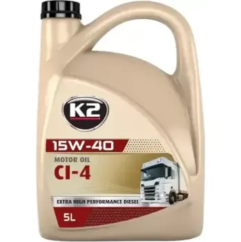 Motorový olej K2 15W40 CI-4 5L