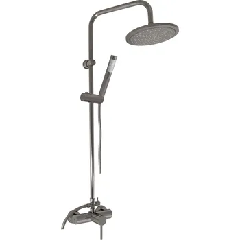 Sprchový set SEINA - Sprchový systém s vodovodní baterií, Metal grey - kartáčovaná SE982.5/7MGK, RAV Slezák