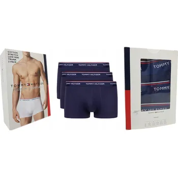 Boxerky Pánské boxerky Tommy Hilfiger Námořnická Modrá 3ks vel. S