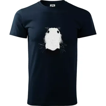 Barzoj čumák (Moňas) - Triko extra velké (5-8XL) - 6XL ( Námořní modrá (velmi tmavá - téměř černá) )