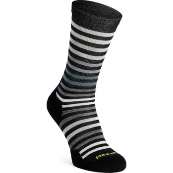 Pánské ponožky Černobílé Ponožky SmartWool Everyday Spruce Street M