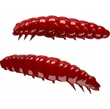 Umělá nástraha Libra Lures Nástraha Larva 021 Red Česnek 4,5 cm 1 ks