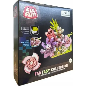ostatní stavebnice Elefun Stavebnice Kolekce květin Kytice Květiny 169 dílků